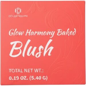 Color Nymph Glow Harmony Baked Blush 0.19 oz New Sealed Luminous Face Makeup‎